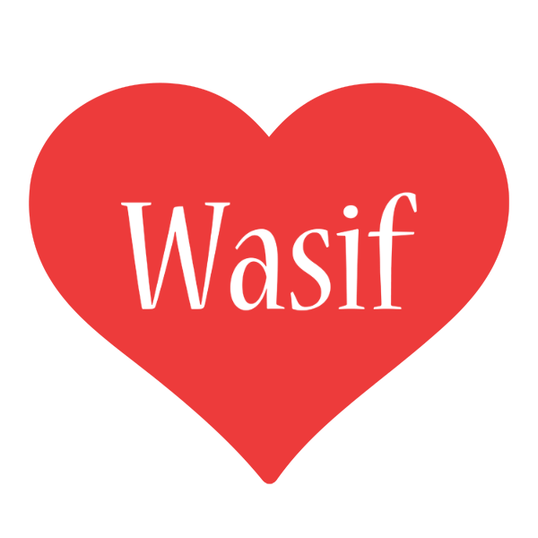 Wasif love logo