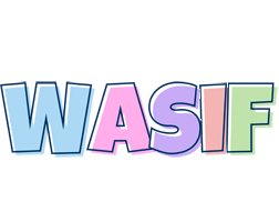 Wasif pastel logo