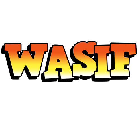 Wasif sunset logo