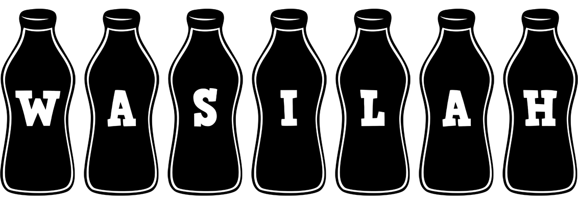 Wasilah bottle logo