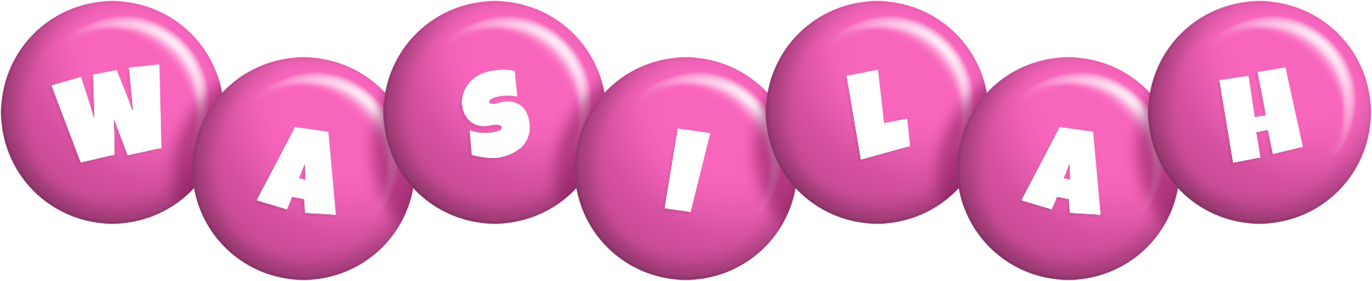 Wasilah candy-pink logo
