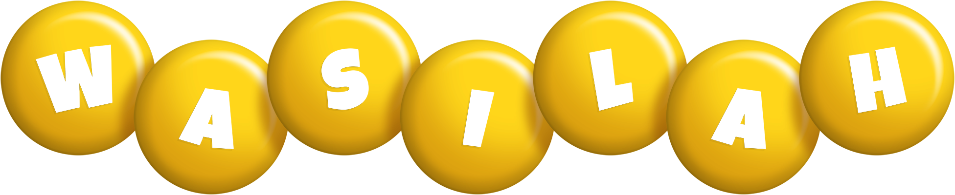 Wasilah candy-yellow logo