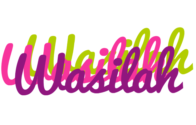 Wasilah flowers logo