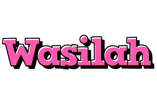 Wasilah girlish logo