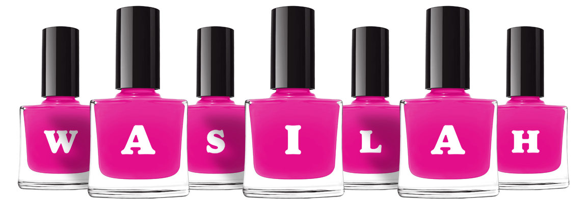Wasilah nails logo