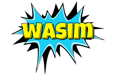 Wasim amazing logo