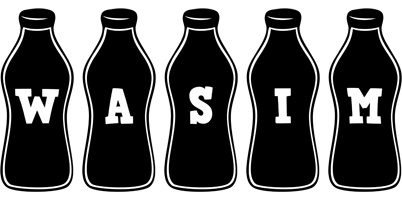 Wasim bottle logo