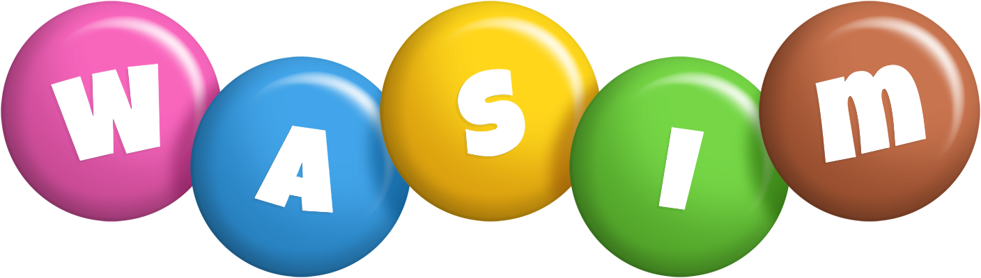 Wasim candy logo