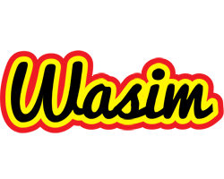 Wasim flaming logo