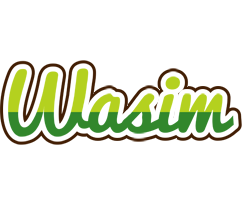 Wasim golfing logo