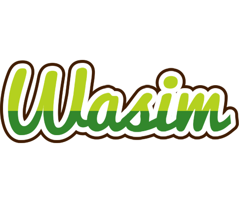 Wasim golfing logo