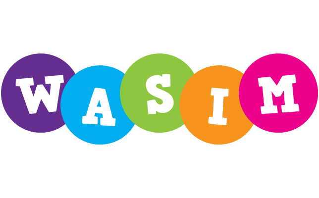 Wasim happy logo