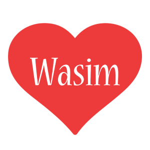 Wasim love logo