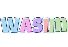 Wasim pastel logo