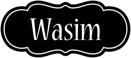 Wasim welcome logo
