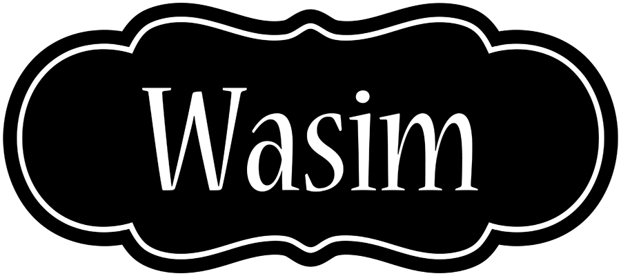 Wasim welcome logo
