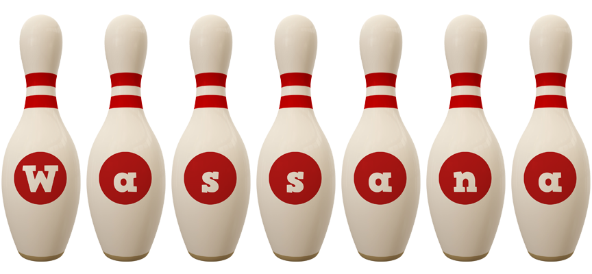 Wassana bowling-pin logo
