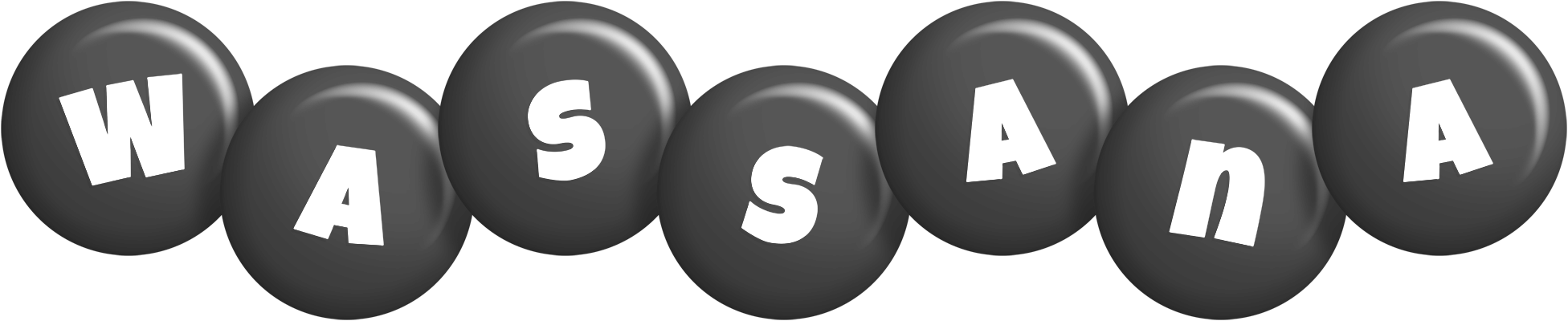 Wassana candy-black logo