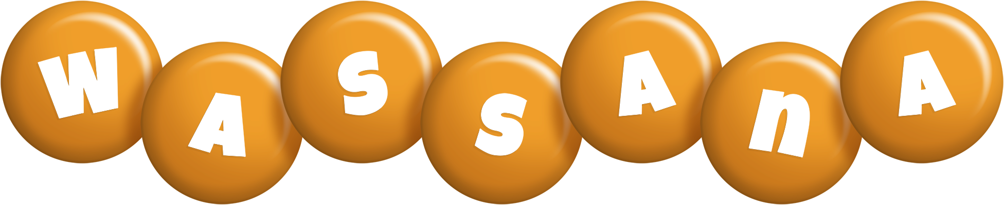 Wassana candy-orange logo