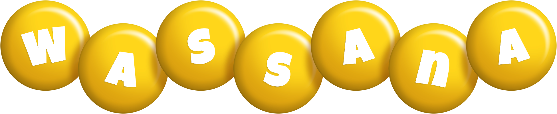 Wassana candy-yellow logo