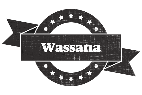 Wassana grunge logo