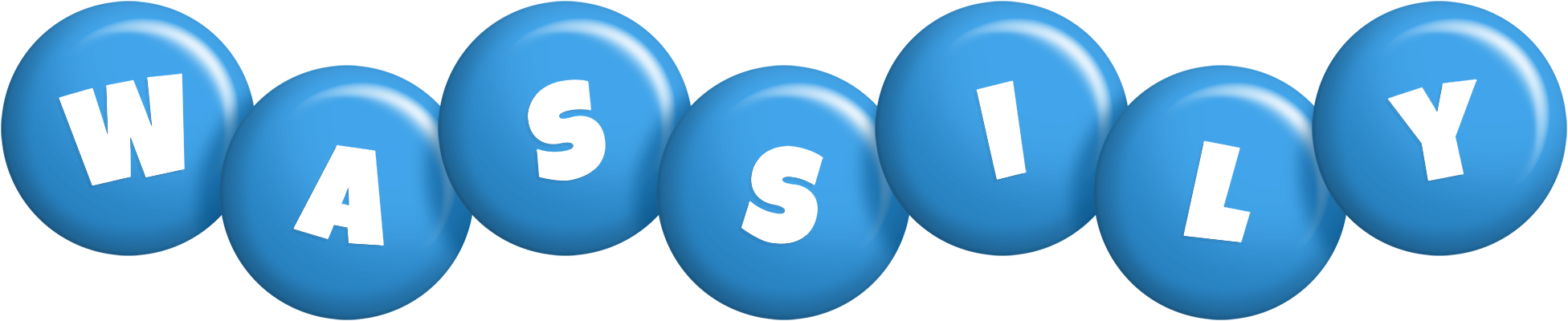 Wassily candy-blue logo