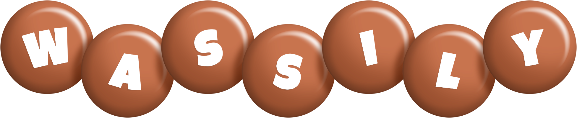 Wassily candy-brown logo