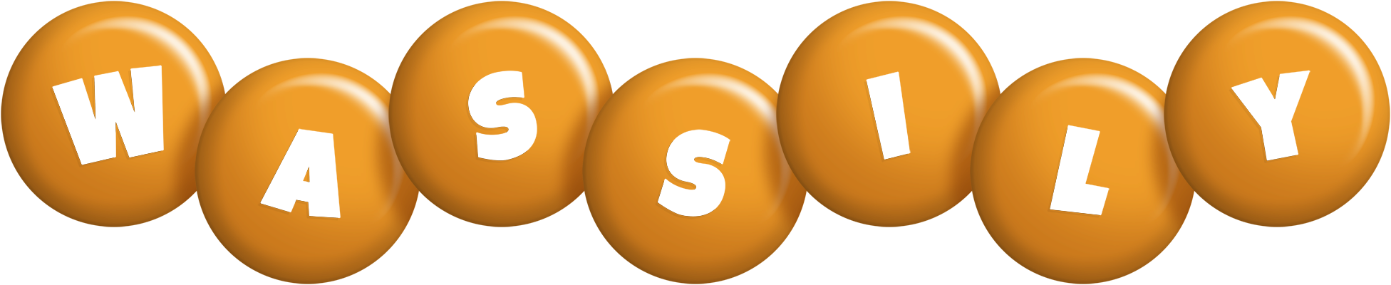 Wassily candy-orange logo