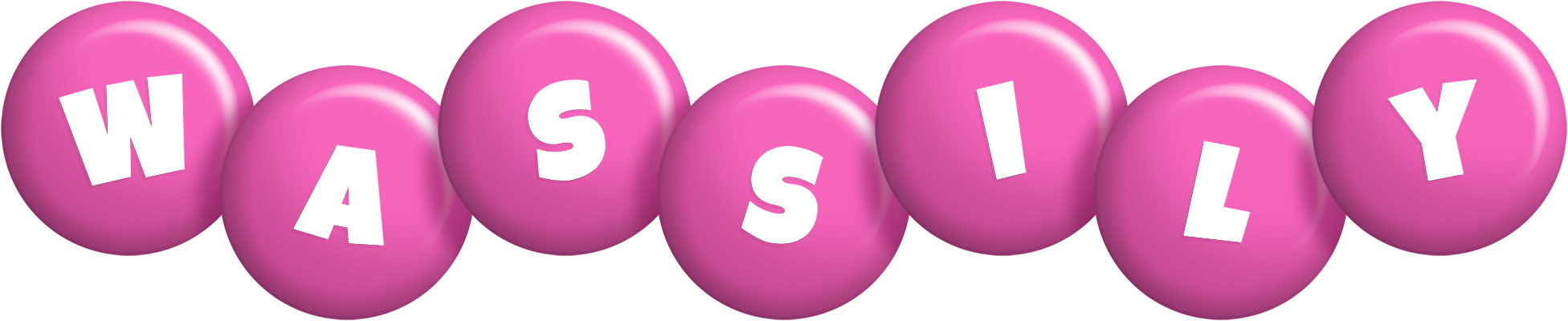 Wassily candy-pink logo