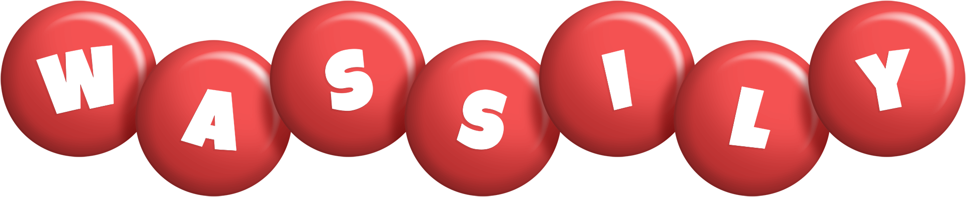 Wassily candy-red logo