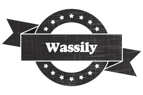 Wassily grunge logo