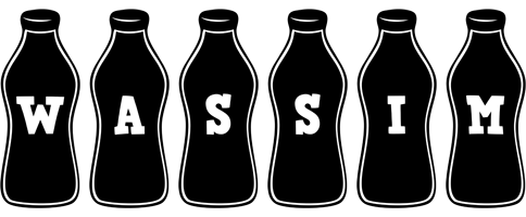 Wassim bottle logo