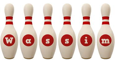 Wassim bowling-pin logo