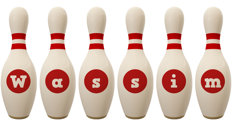 Wassim bowling-pin logo