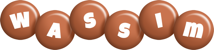Wassim candy-brown logo