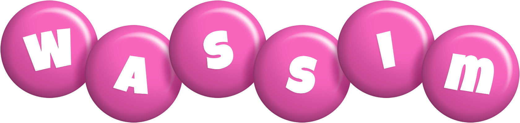 Wassim candy-pink logo
