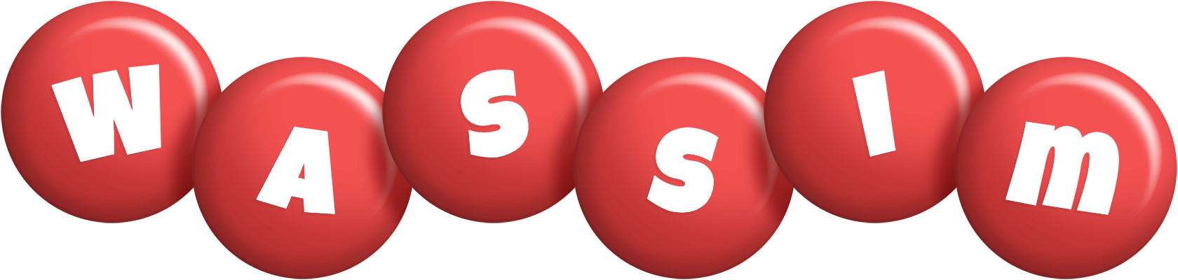 Wassim candy-red logo