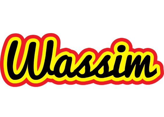 Wassim flaming logo