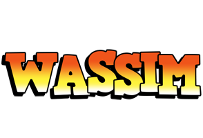 Wassim sunset logo