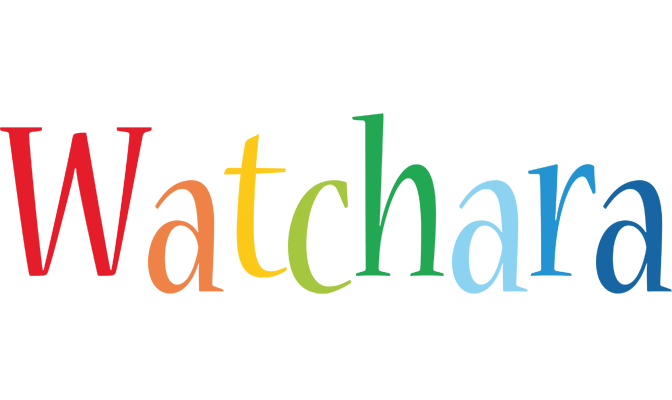 Watchara birthday logo