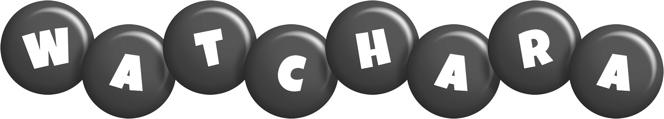 Watchara candy-black logo