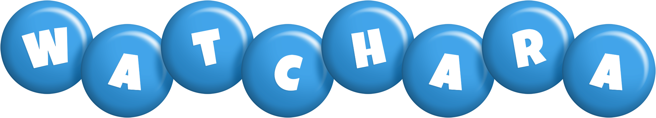 Watchara candy-blue logo