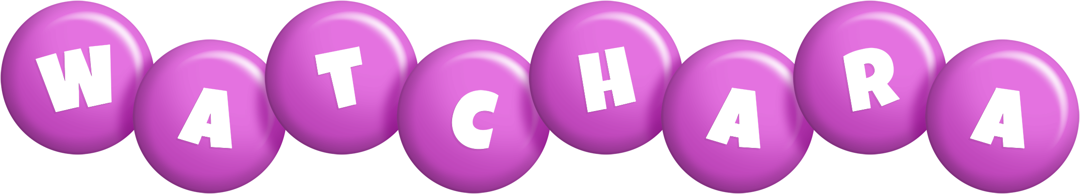 Watchara candy-purple logo