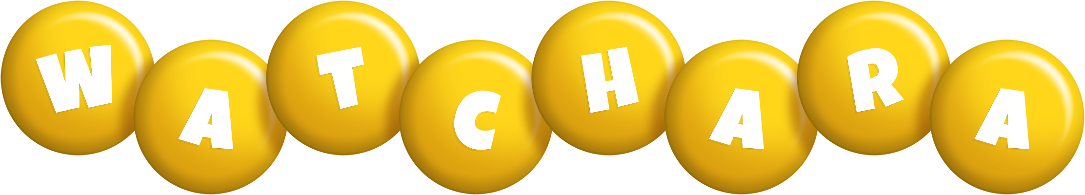 Watchara candy-yellow logo