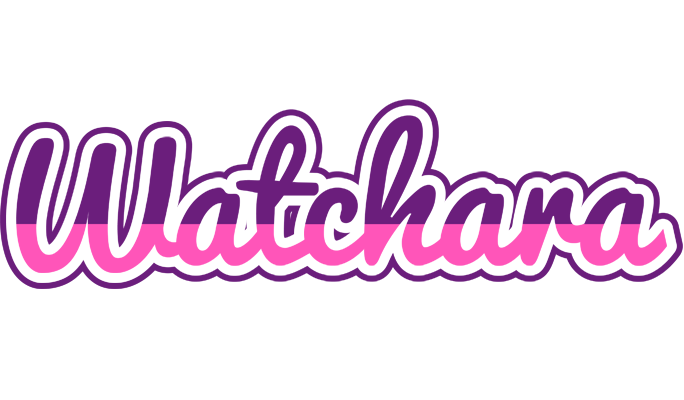 Watchara cheerful logo