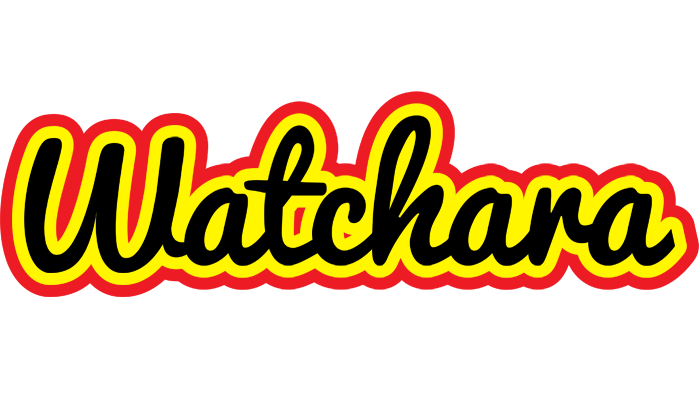 Watchara flaming logo