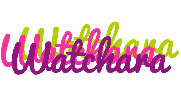 Watchara flowers logo