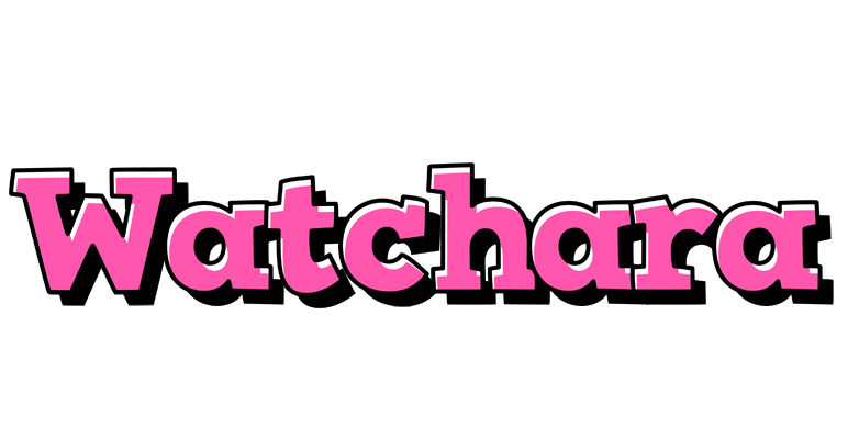 Watchara girlish logo