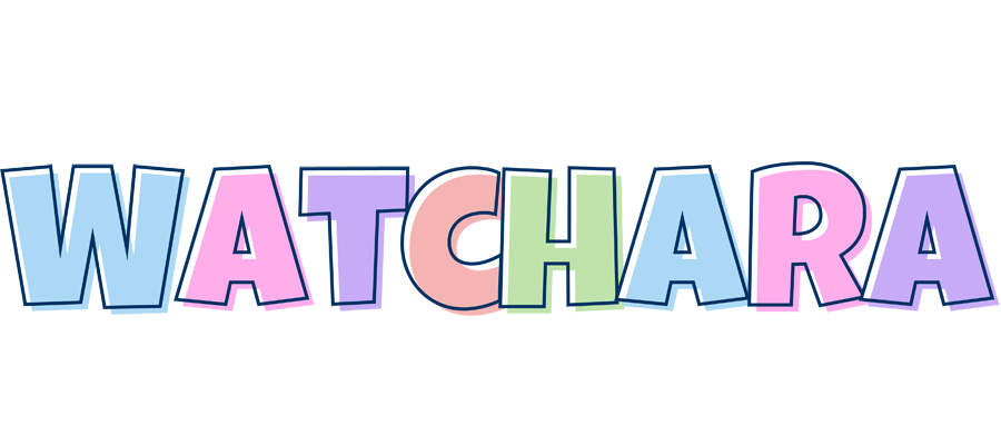 Watchara pastel logo