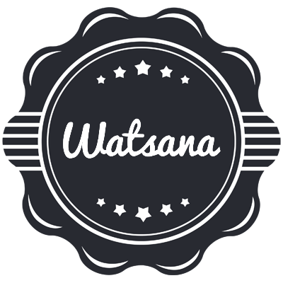 Watsana badge logo